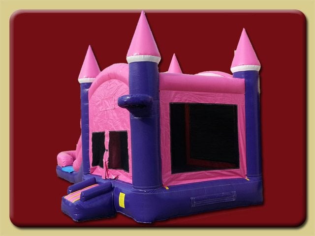 Princess Bounce House Slide Combo - BOUNCE PARTY RENTALS