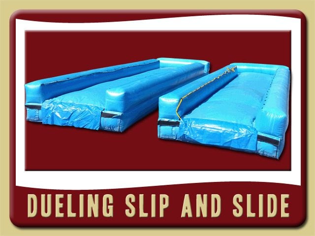 Dueling Slip n Slides Inflatable Rental Palm Coast