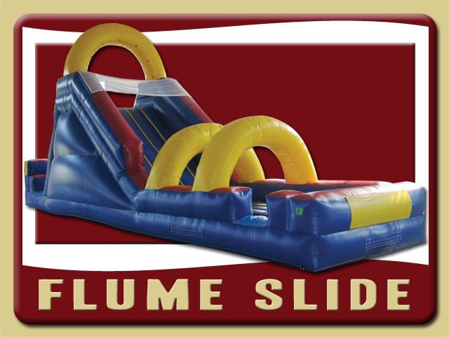 Flume Inflatable Water Slide Rental Palm Coast