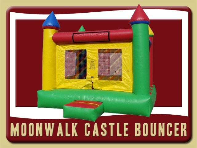 Moonwalk Castle Inflatable Rental Deltona