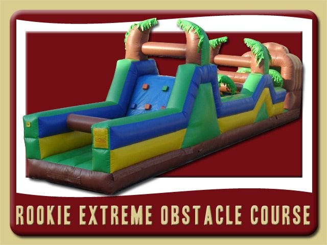 Rookie Obstacle Course Inflatable Party Rental Edgewater