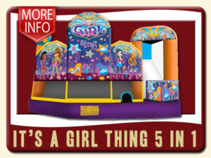 It's a Girl Thing Combo Slide & Jumper More Info - Purple & Stars
