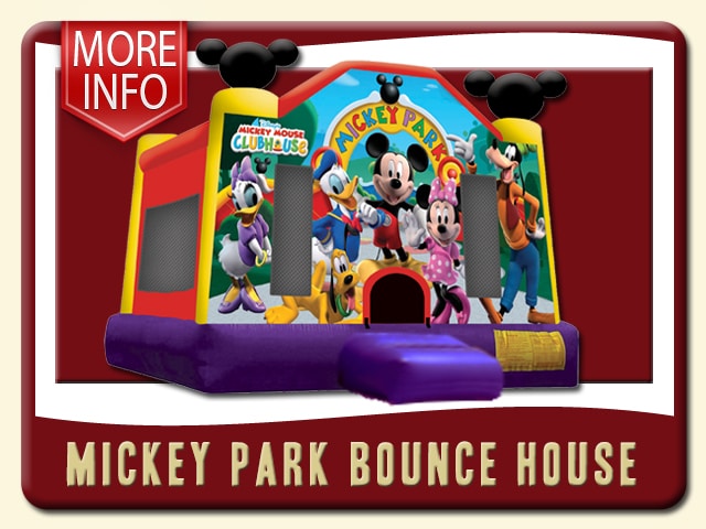 Mickey Park Bounce House More Info - Minnie, Daffy, Daisy, Goofy