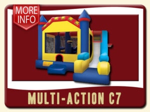 Multi Action C7 Combo Jump & Slide More Info - Blue, Yellow & Green