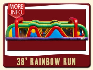 38' Rainbow Run Obstacle Course Retnal Info