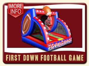 First Down Football Inflatable Game Rental Info