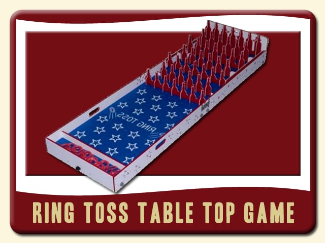 Ring Toss Table Top Game Rental