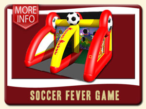 Soccer Fever Inflatable Game Rental info