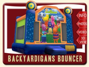Backyardigans Bounce House Rental, Austin, Uniqua, Pablo, Tyrone, Tasha 