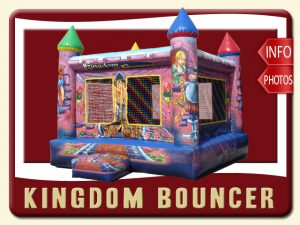 Kingdom Bounce House, Princess, Knights, Purple, Blue, Girl