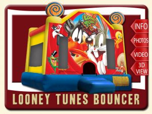 Looney Tunes Bounce House Rental, Bugs Bunny, Daffy Duck, Sylvester the Cat, Wile E. Coyote, Tasmanian Devil 