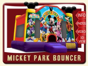 Mickey Park Bounce House Rental Mickey Mouse, Minnie, Donald Duck, Goofy
