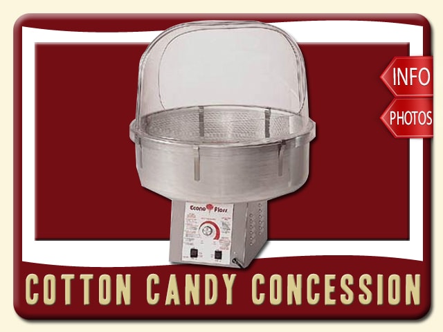 cotton candy concession party food rental rental daytona beach price