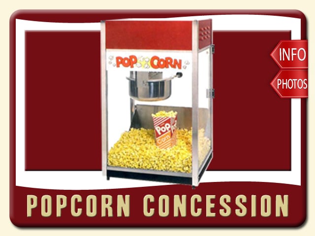 popcorn concession rental de leon springs price red