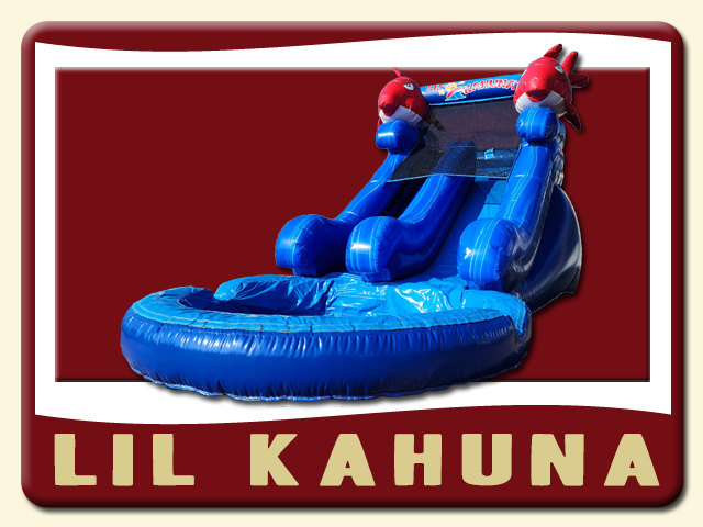 Lil Kahuna Water Slide w/ Pool and 3d Red Fish